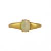 Opál köves női arany gyűrű
